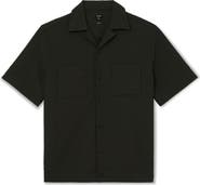 Reiss Odessa Rib Camp Shirt