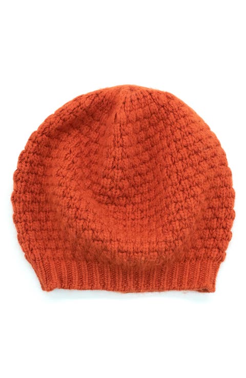 Popcorn Stitch Beret