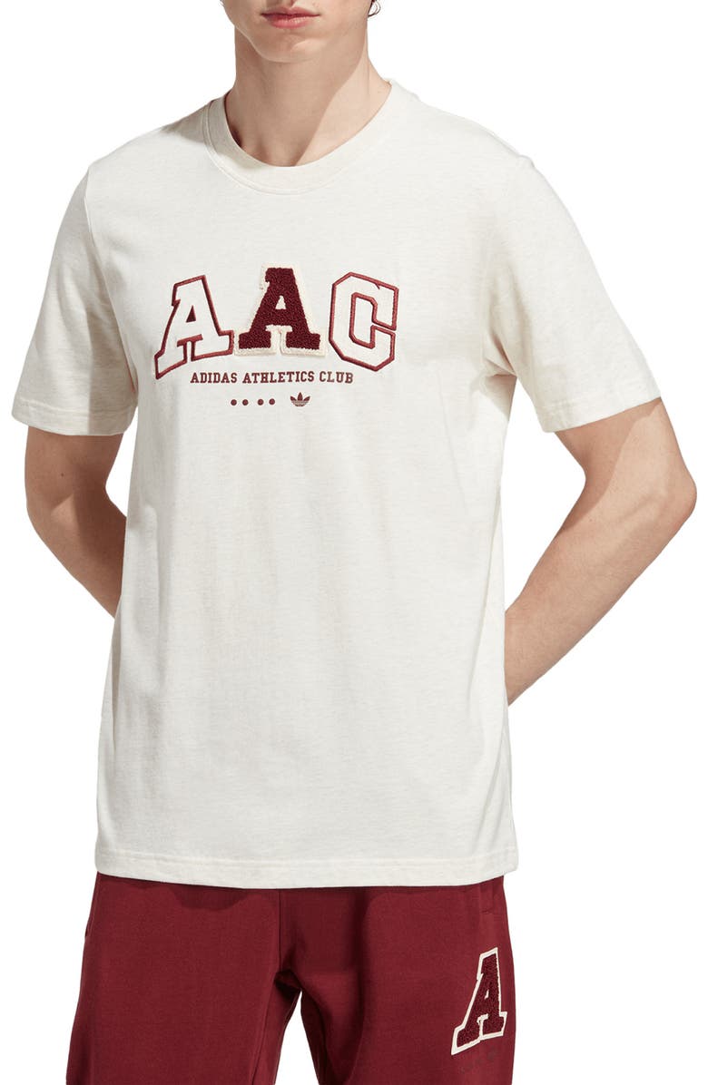 adidas Athletics Club Embroidered T-Shirt, Main, color,