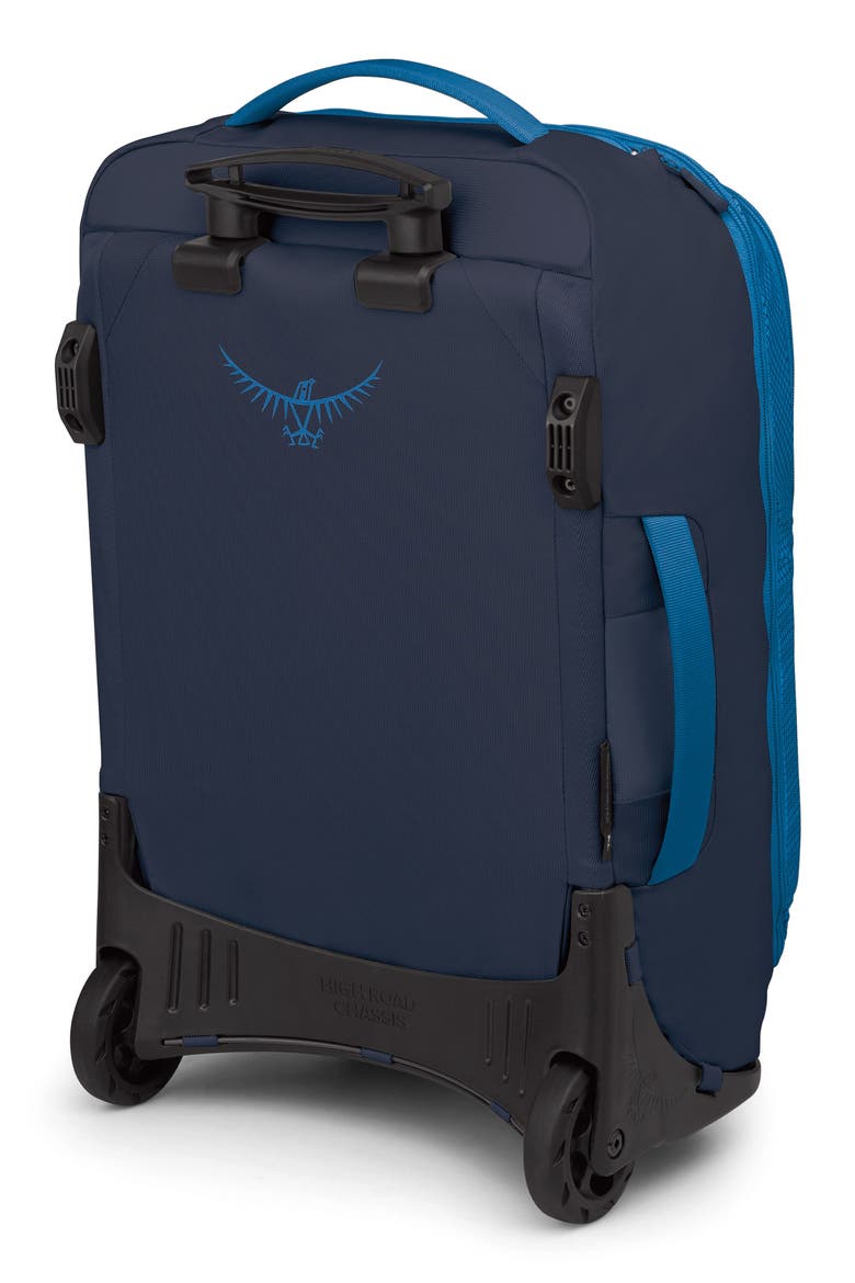 Transporter 38-Liter Wheeled Carry-On Luggage, Alternate, color, BLUE FLAME/NOCTURNAL BLUE