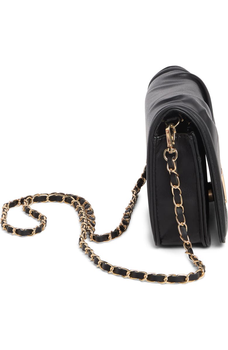 Badgley Mischka Collection Small Pleat Crossbody Bag, Alternate, color,