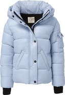 S13 Kids' Ella Glossy Hooded Puffer Jacket