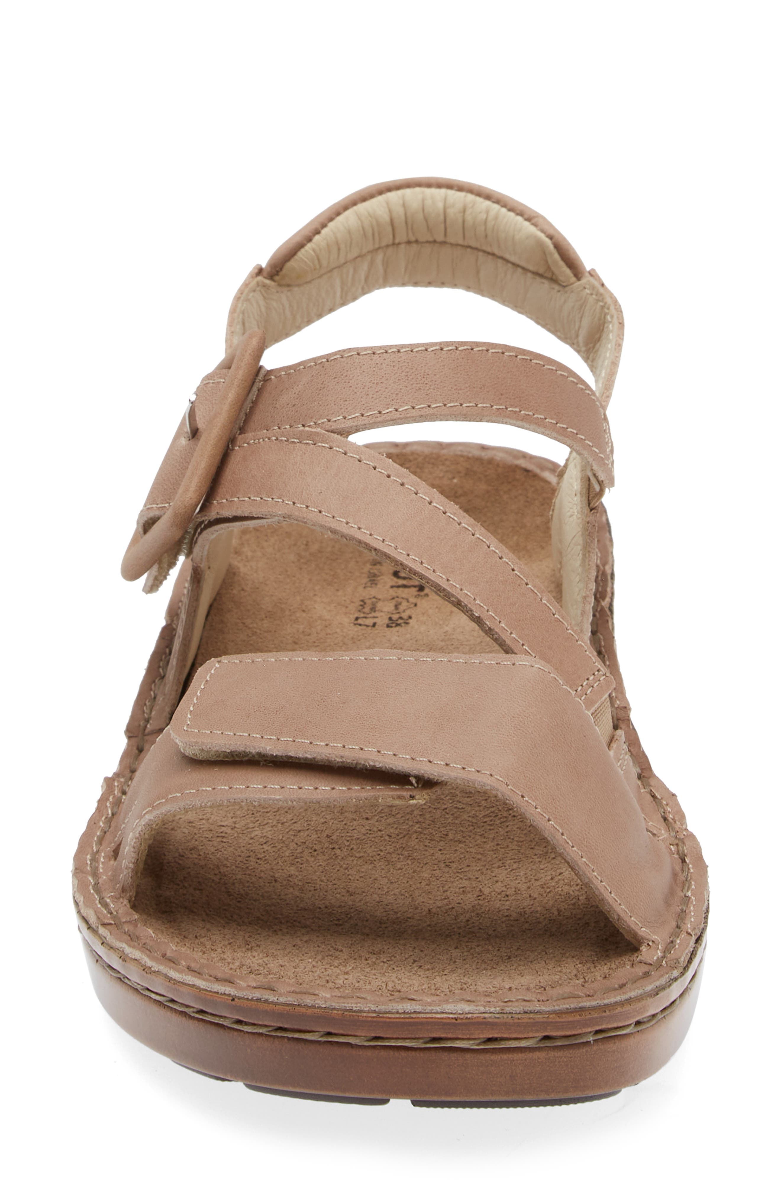 Castelo Sandal, Alternate, color, KHAKI BEIGE LEATHER