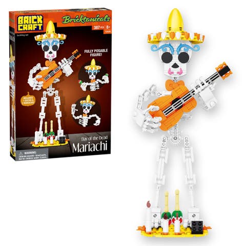 Fall Harvest Day of the Dead Mariachi Building Set