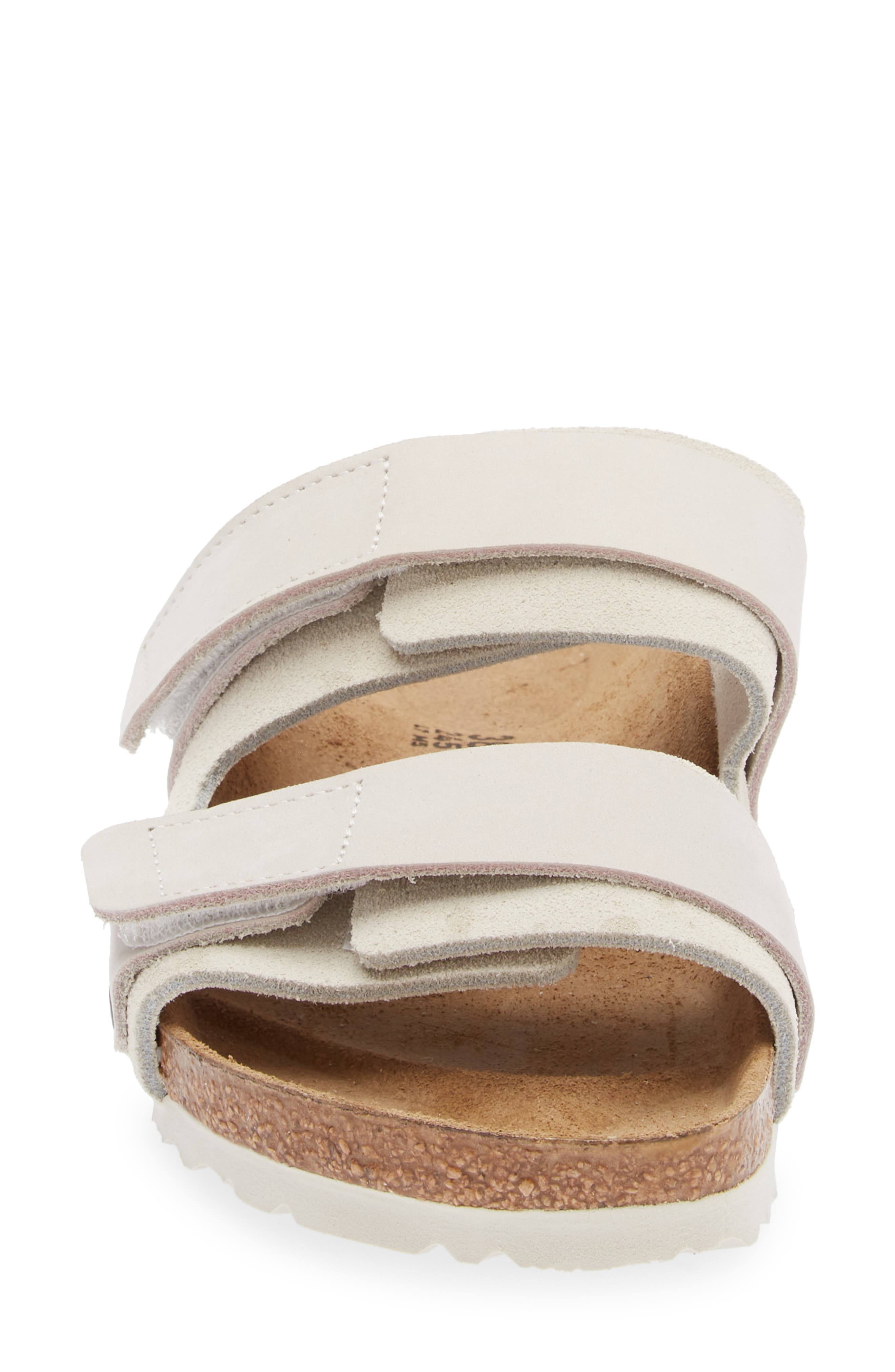 Birkenstock Uji Slide Sandal, Alternate, color, Antique White
