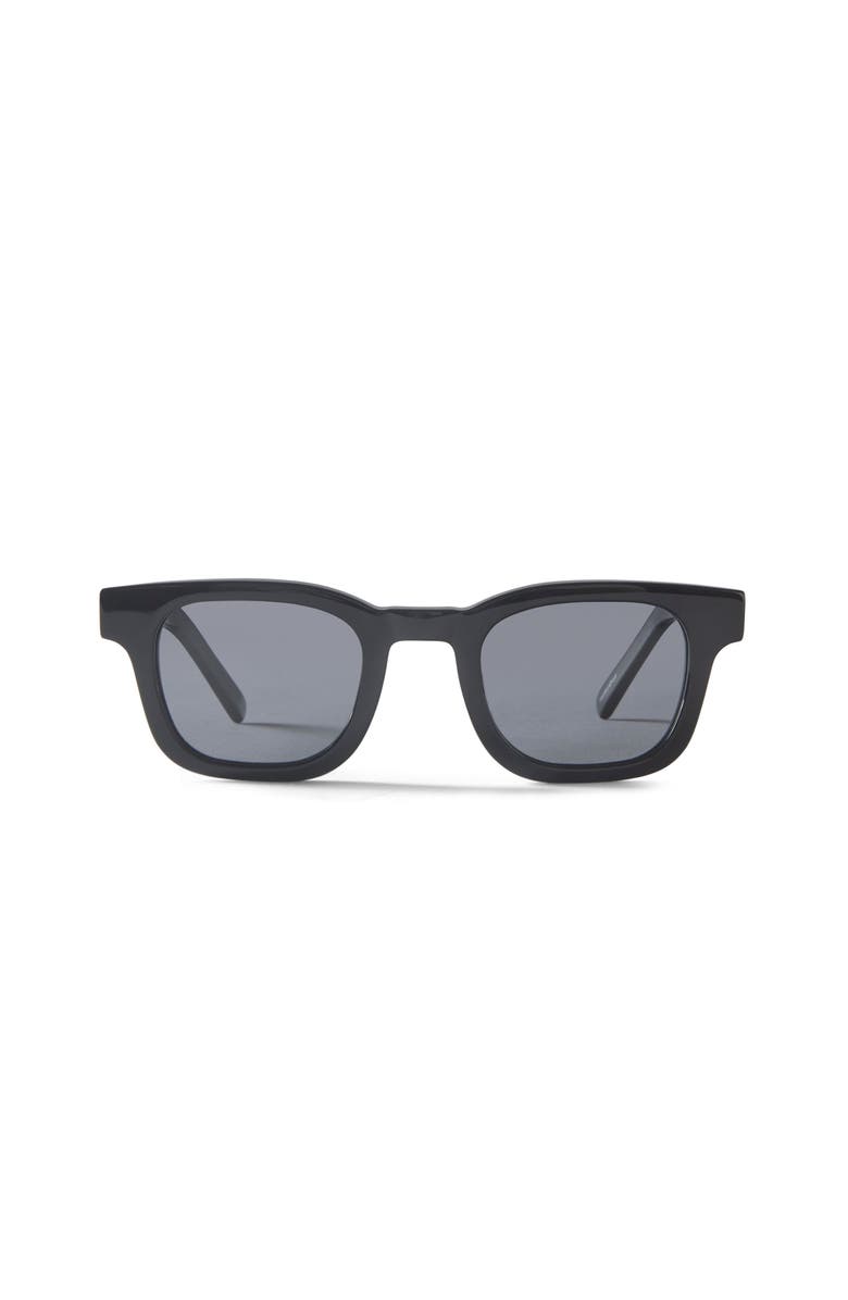 French Kiwis Eyewear Émile Sunglasses, Main, color, Black