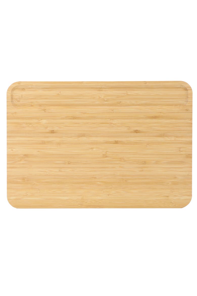 3 Piece Wood Cutting, Prep and Serving Boards, Alternate, color, Brown