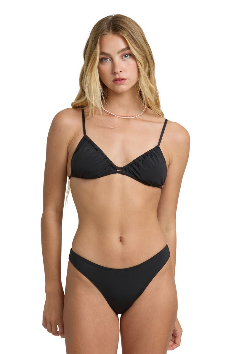 Billabong Sol Searcher Hike Bikini Bottoms, Alternate, color, Black Pebble