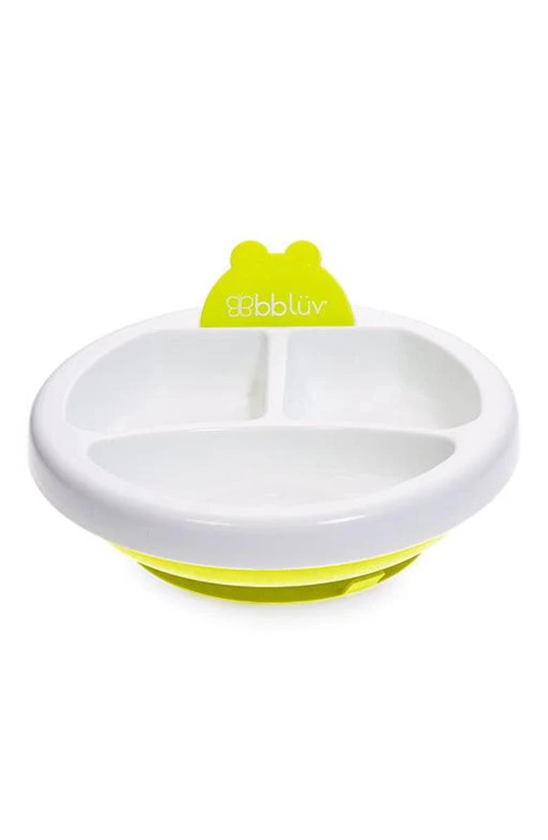 bbluv Plato Warm Feeding Plate, Alternate, color, Lime