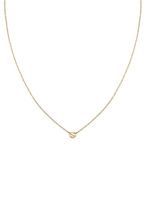 Interlocking G Pendant Necklace