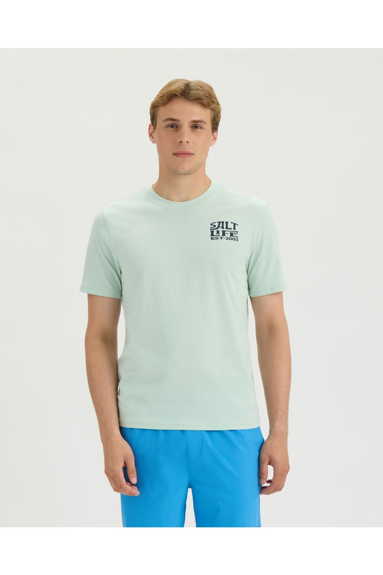 Ride the Tide Short Sleeve Tee, Main, color, FRESH MINT