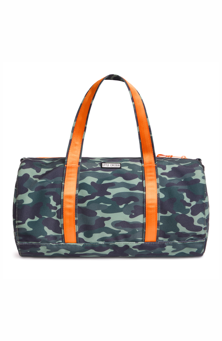 Little Chicken Kids' Travel Duffle Bag, Alternate, color, Green Multi
