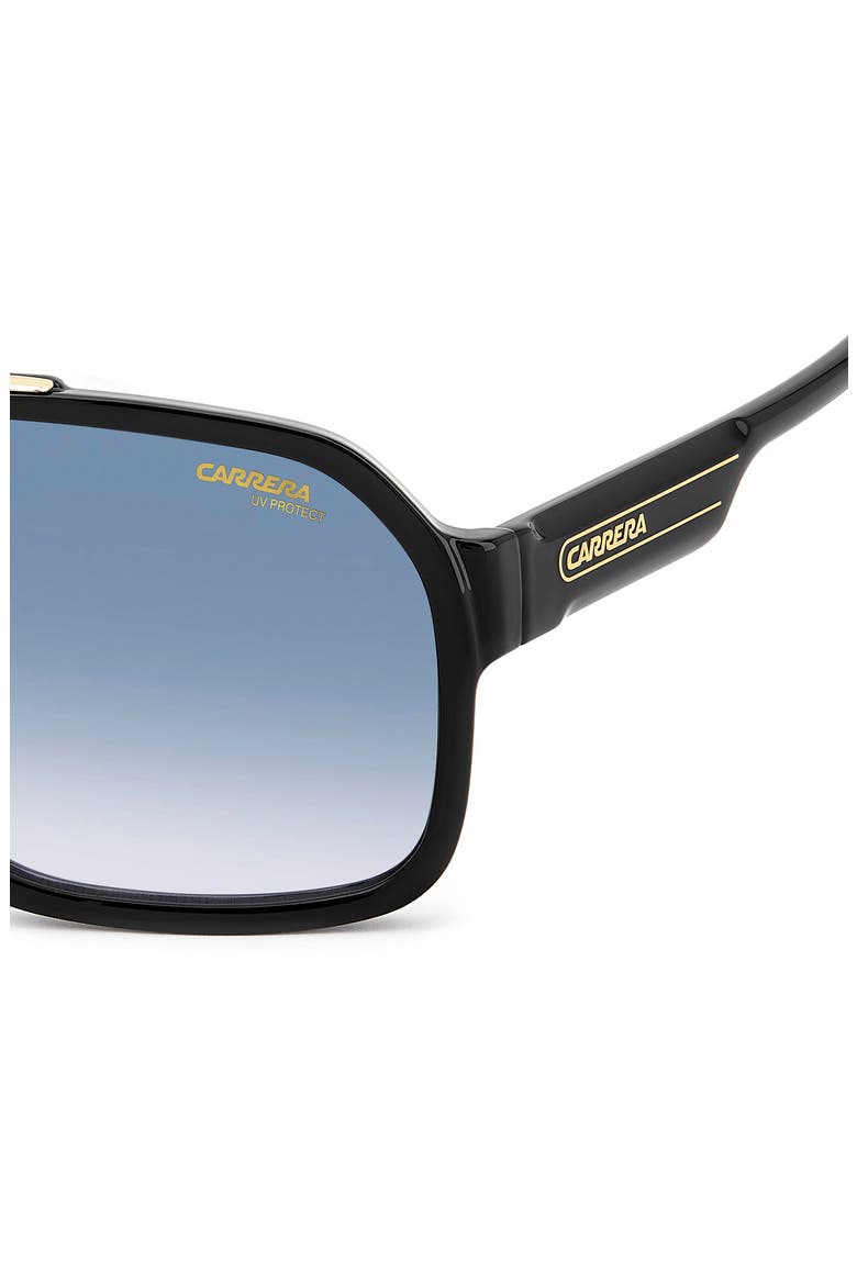 64mm Oversize Gradient Navigator Sunglasses, Alternate, color, 02M2-08