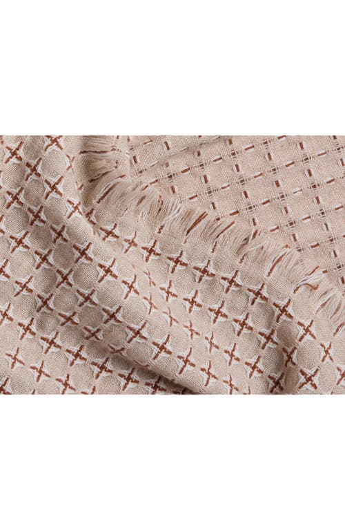 Parachute Stargaze Wool & Cashmere Throw Blanket In Brown