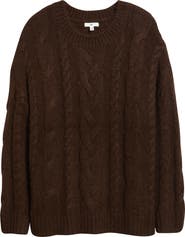 BP. Oversize Cozy Cable Sweater