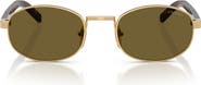 Prada 52mm Oval Sunglasses