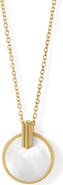 Astley Clarke Gold Stilla Mother of Pearl Necklace