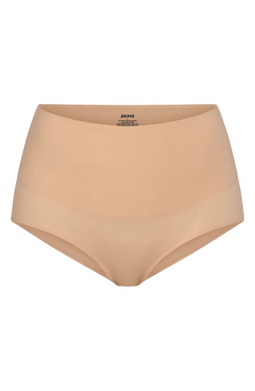Skims Smoothing Intimates High Waist Briefs In Brown