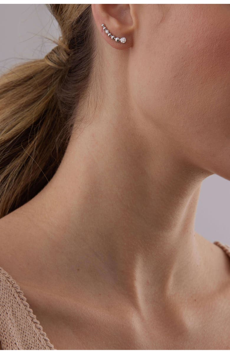 Sara Weinstock Isadora Single Diamond Ear Crawler, Alternate, color, 