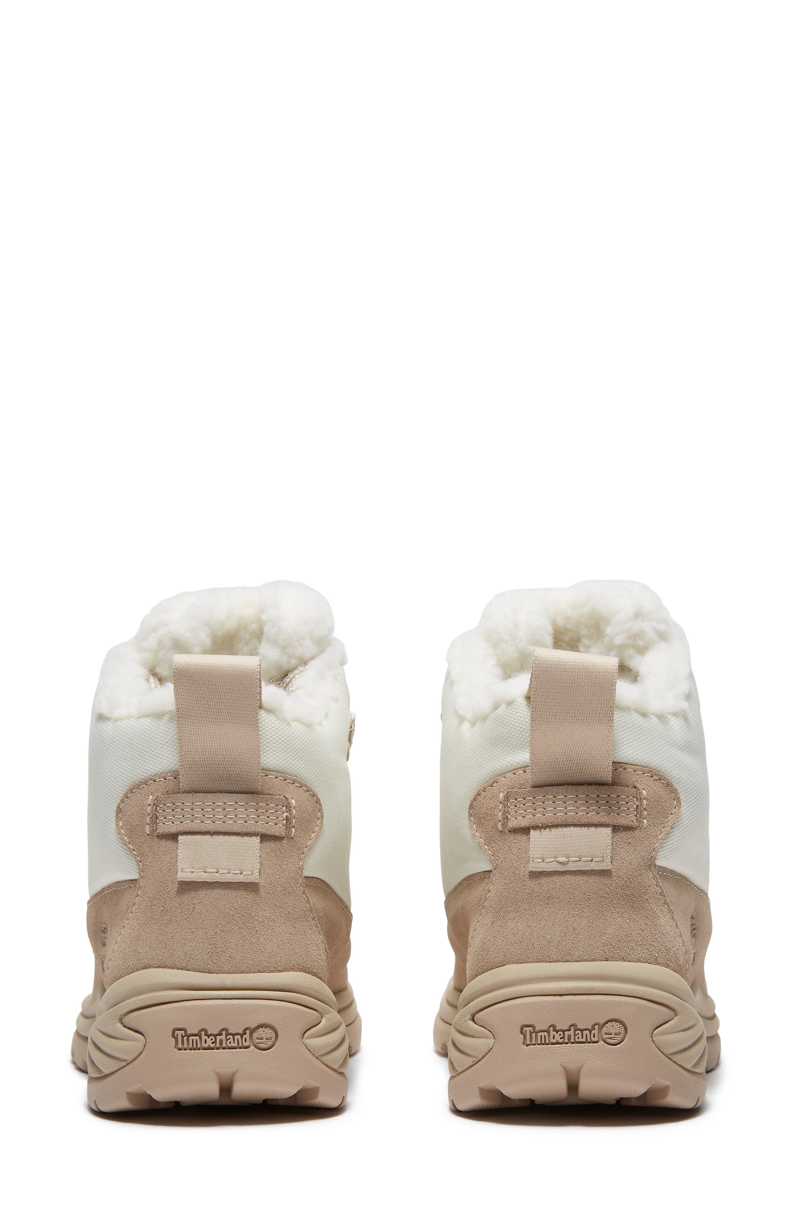 Timberland White Ledge Waterproof Mid Hiking Boot, Alternate, color, Light Beige Suede