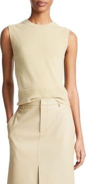 Vince Sleeveless Wool & Cashmere Blend Sweater
