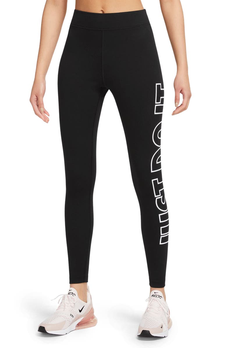 Nike Sportswear Classic High Waist Leggings, Main, color, 