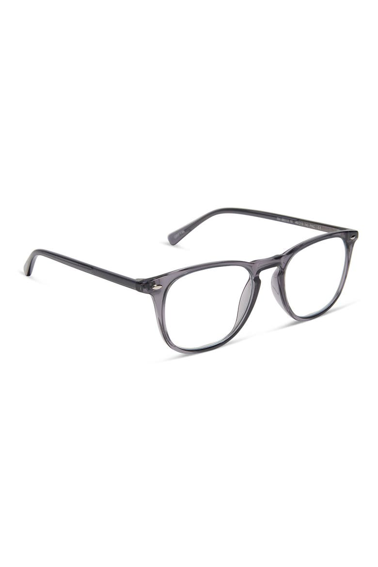 Alex 54mm Square Optical Glasses, Alternate, color, SMOKE CRYSTAL