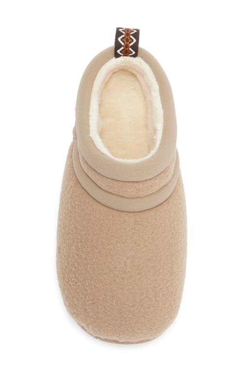 Ugg ® Kids' Astro Ultra Faux Fur Clog Slipper In Brown