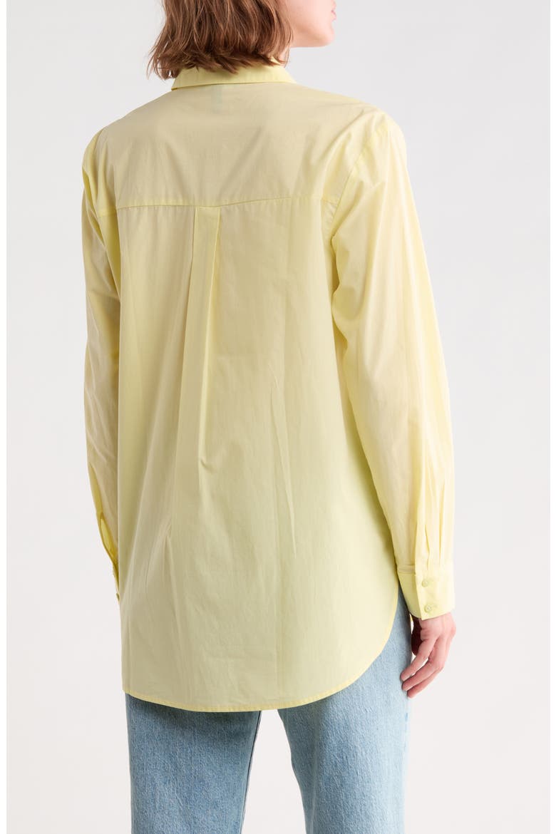 Organic Cotton Long Sleeve Shirt, Alternate, color, CITRUS