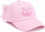 Bits & Bows Jack-O-Lantern Bow Baseball Hat
