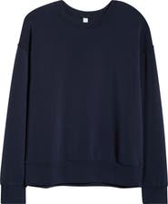 Zella Ultrasoft Boxy Crew Sweatshirt