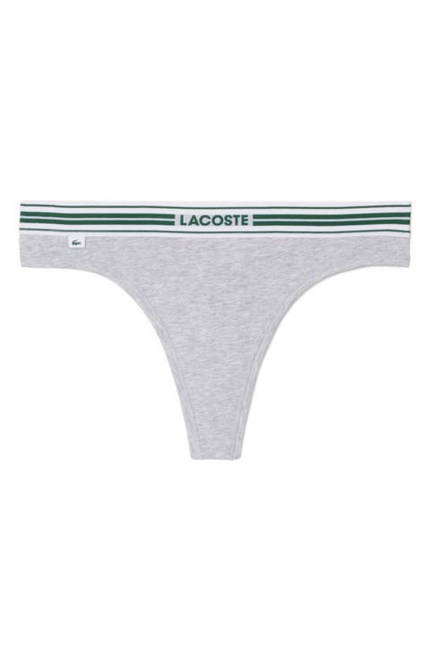 Stretch Cotton Jersey Thong
