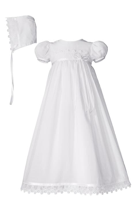 Baby dress shops white colour