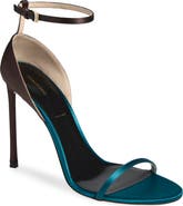 TOM FORD Vertigo Satin Ankle Strap Sandal