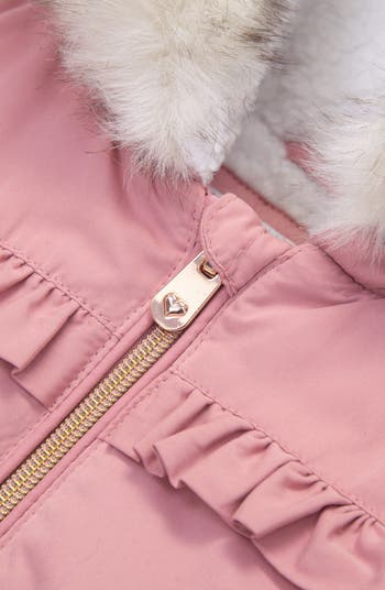 Borg Lining Puffer Coat