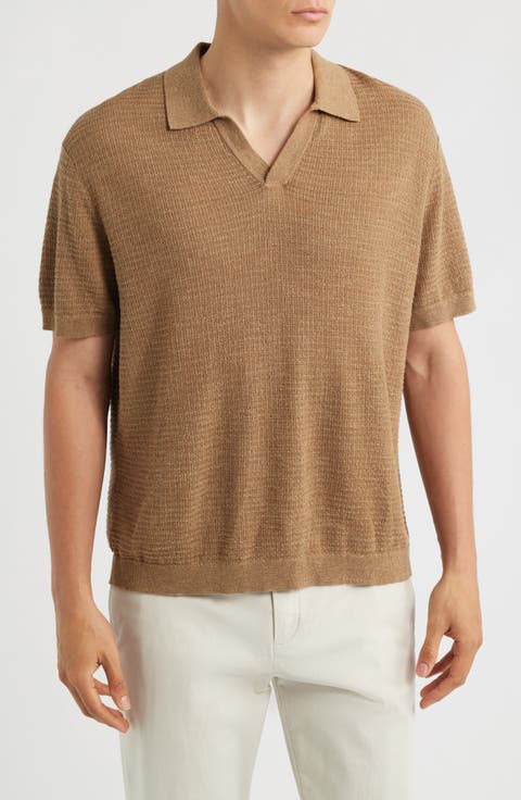 Brenan Linen Blend Polo