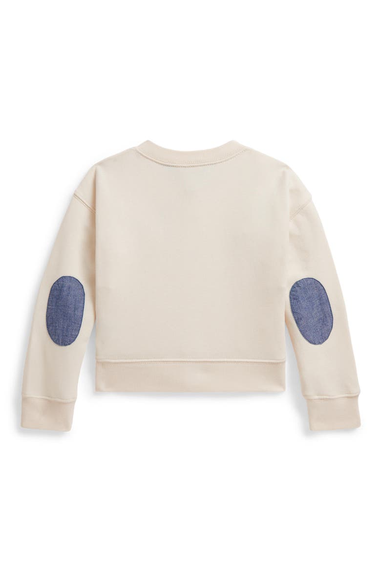 Kids' Magic Fleece Snap Front Sweatshirt, Alternate, color, ESTATE CREAM