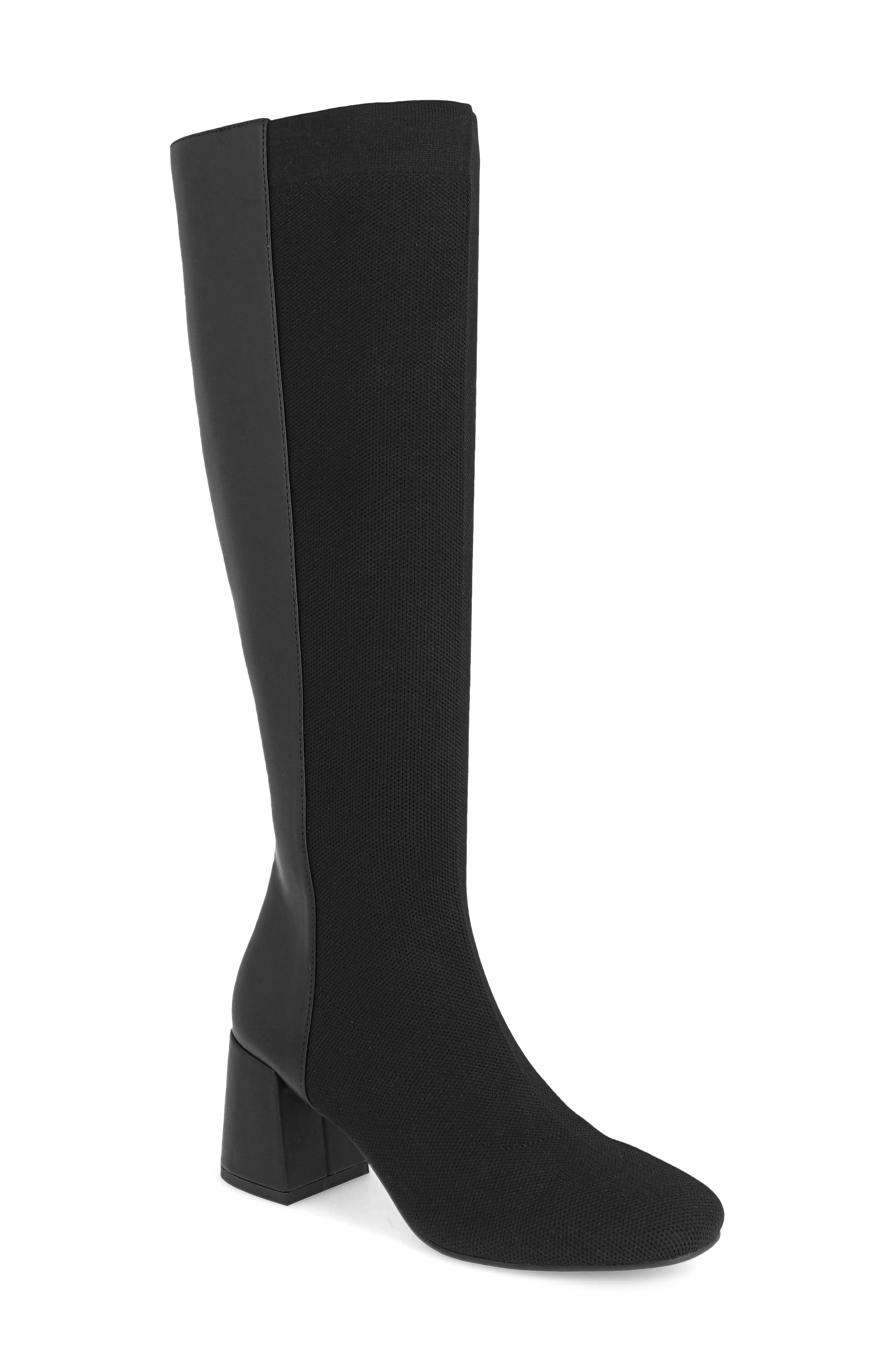 MIA Bettina Knee High Boot, Main, color, Black
