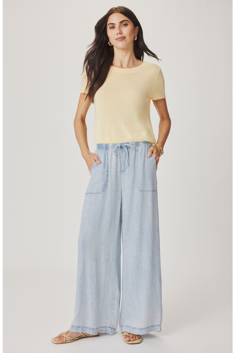 Emerson Short Sleeve Sweater, Alternate, color, HONEYSUCKLE