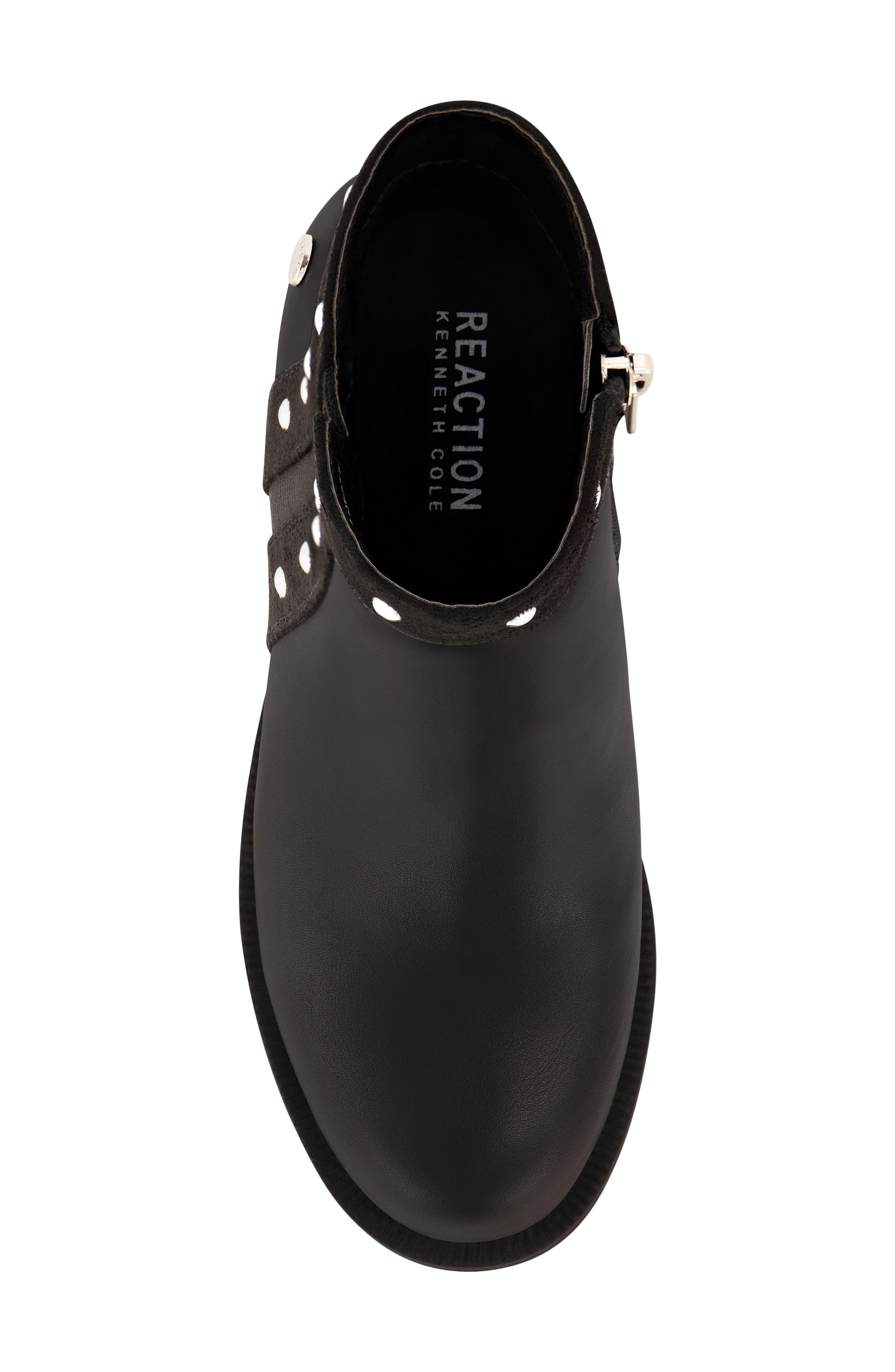 Kenneth Cole Kids' Studded Chelsea Boot, Alternate, color, Black