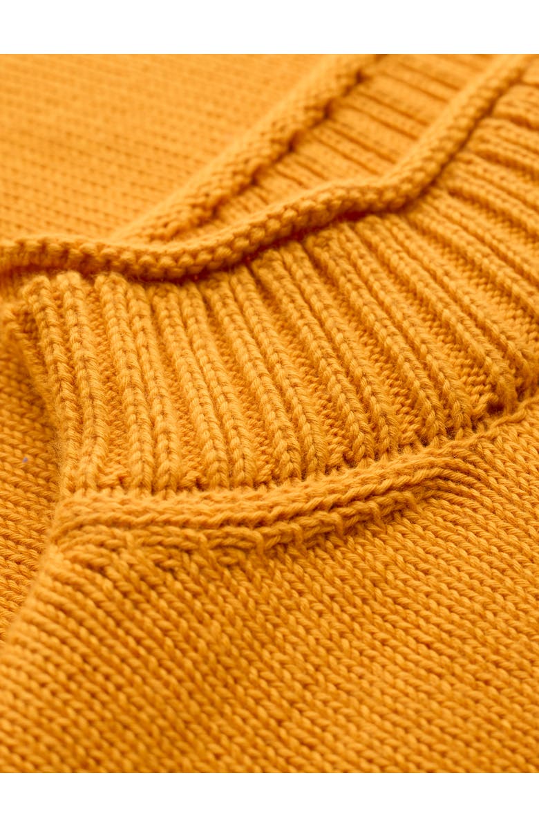 Celtic & Co. Purl Detail Gansey Sweater, Alternate, color,