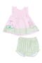 Mini Gingham Dress with Bloomers