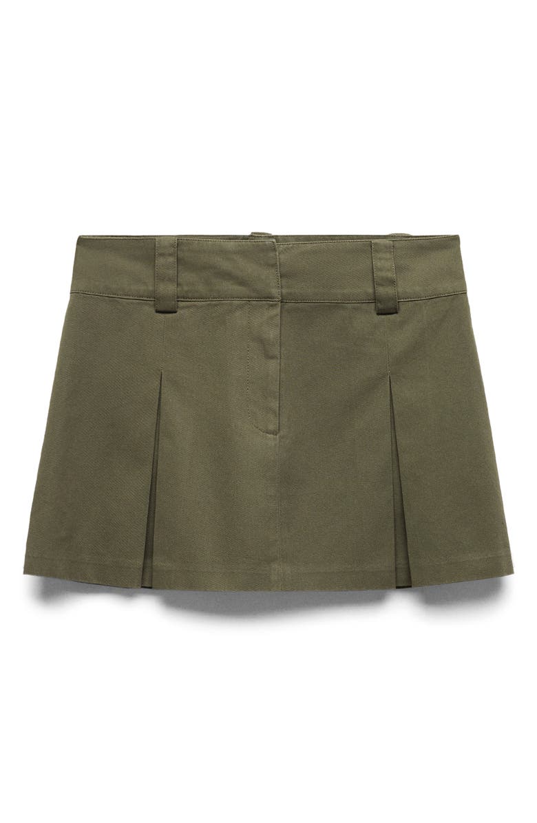 MANGO Pleated Miniskirt, Alternate, color, 