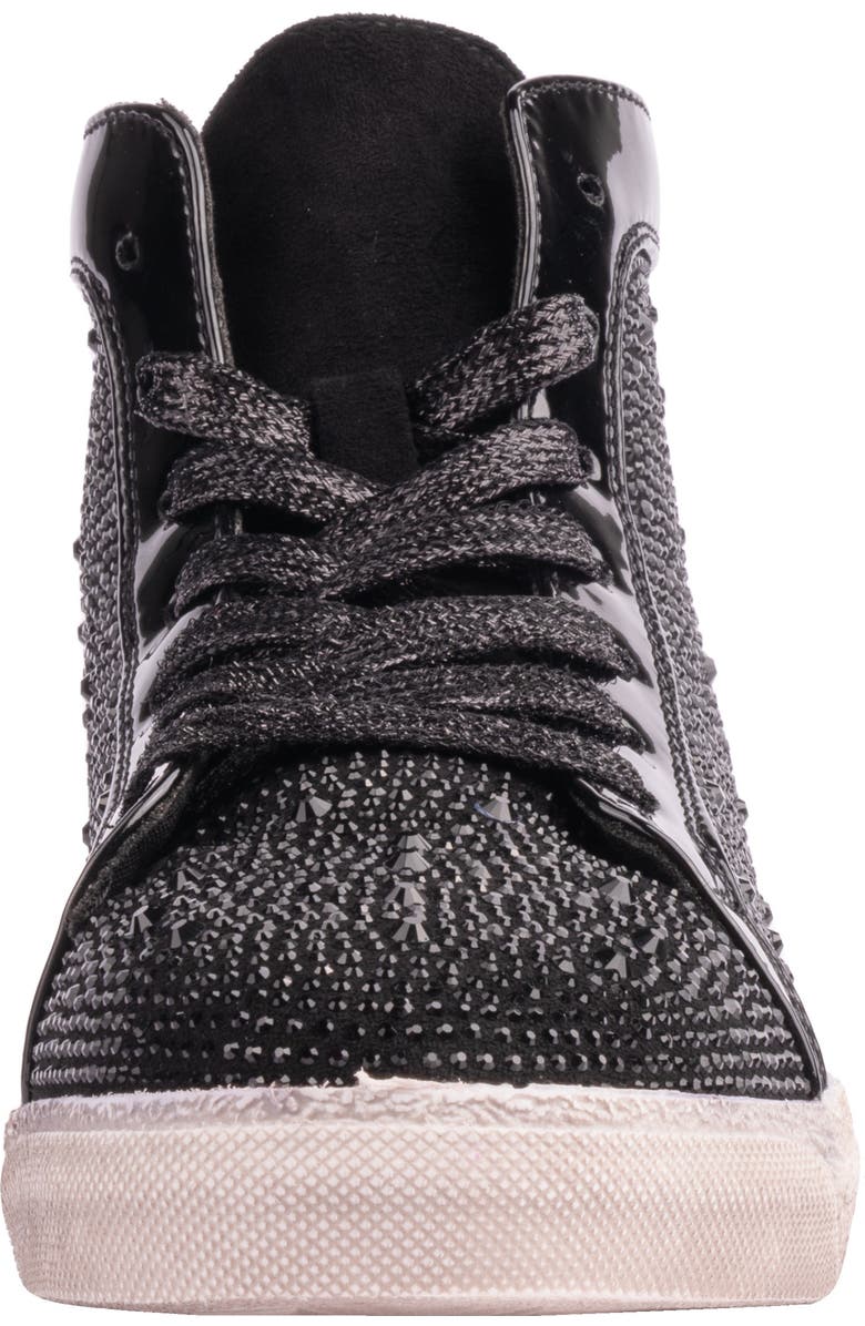 NINETY UNION Foxy High Top Sneaker, Alternate, color, Black