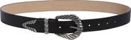 Melrose and Market Faux Leather Horseshoe Buckle Belt
