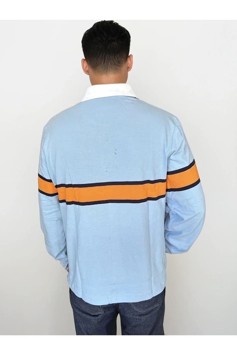 Oxford Club Rugby Shirt, Alternate, color, Light Blue