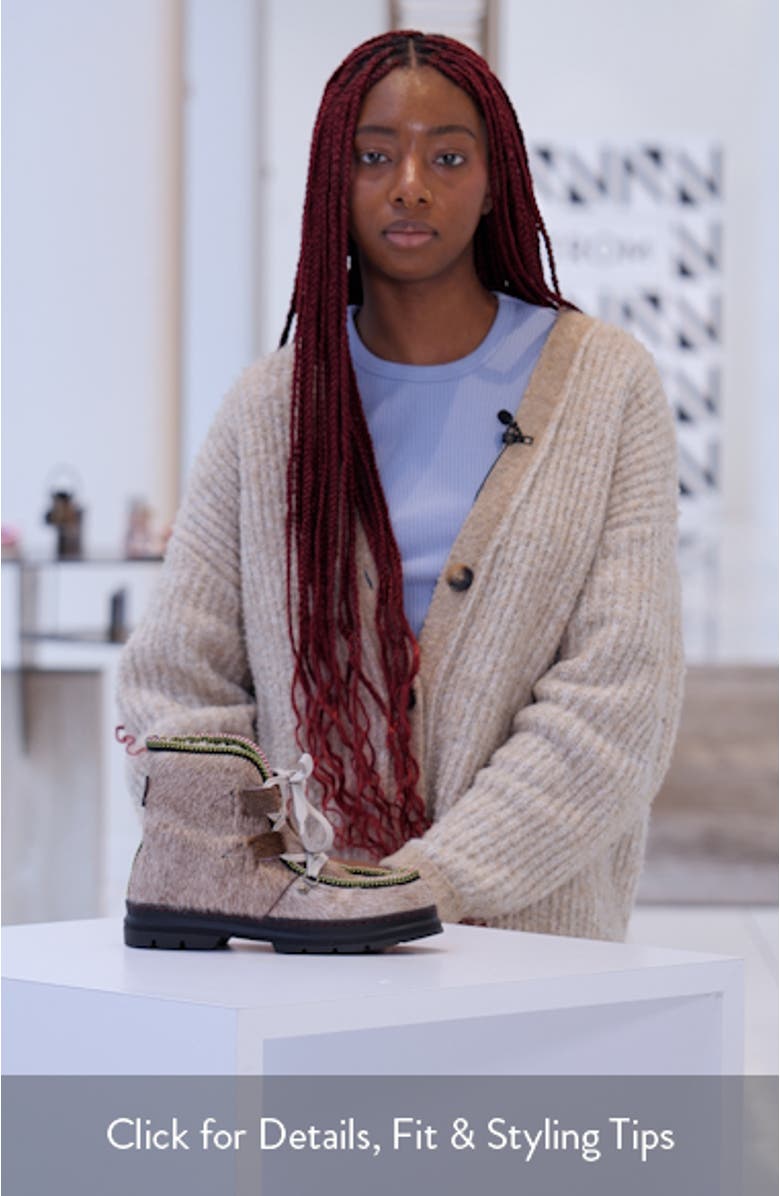 Incredible Genuine Calf Hair Bootie, sales video thumbnail