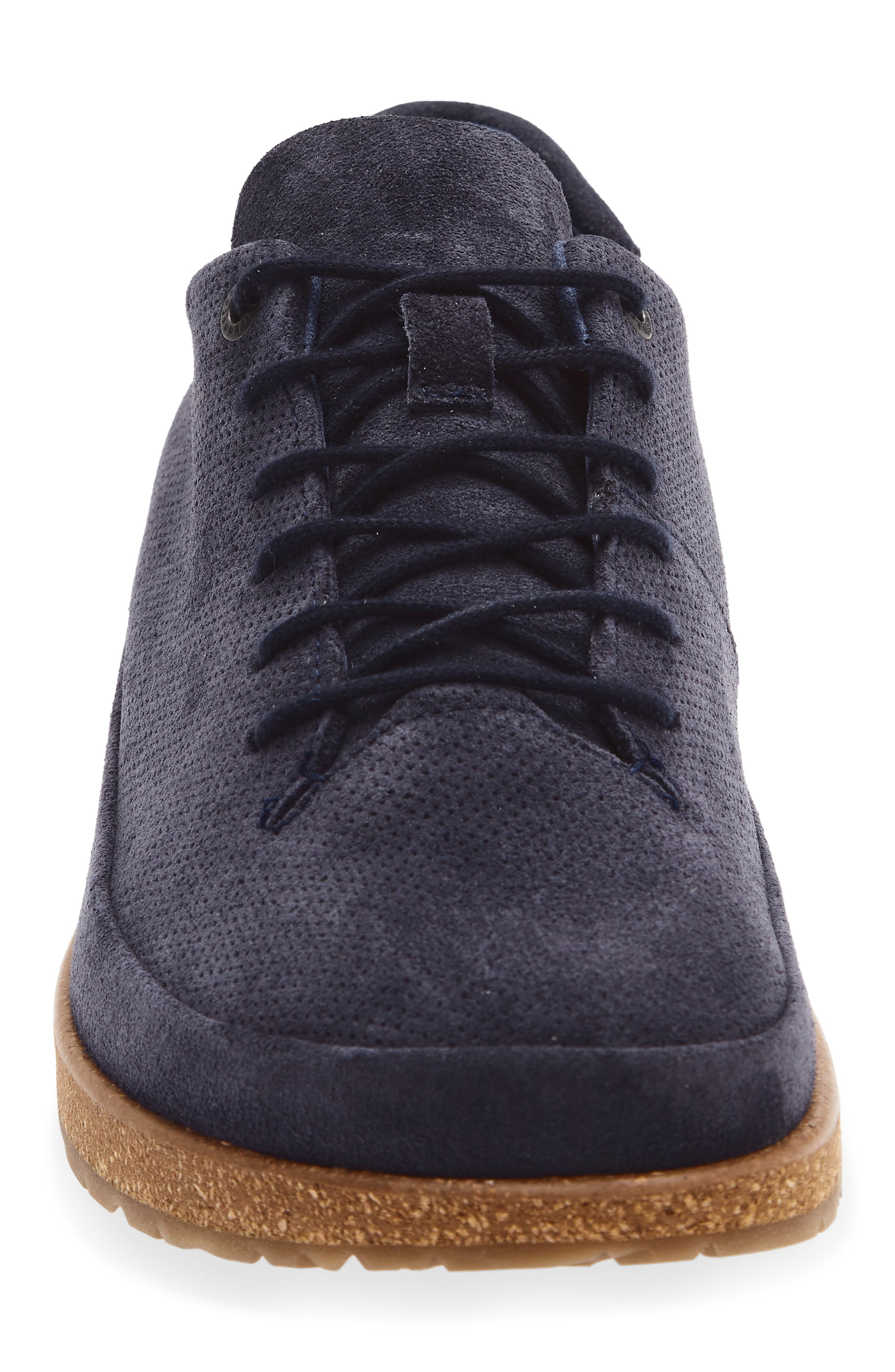 Honnef Embossed Suede Sneaker, Alternate, color, MIDNIGHT