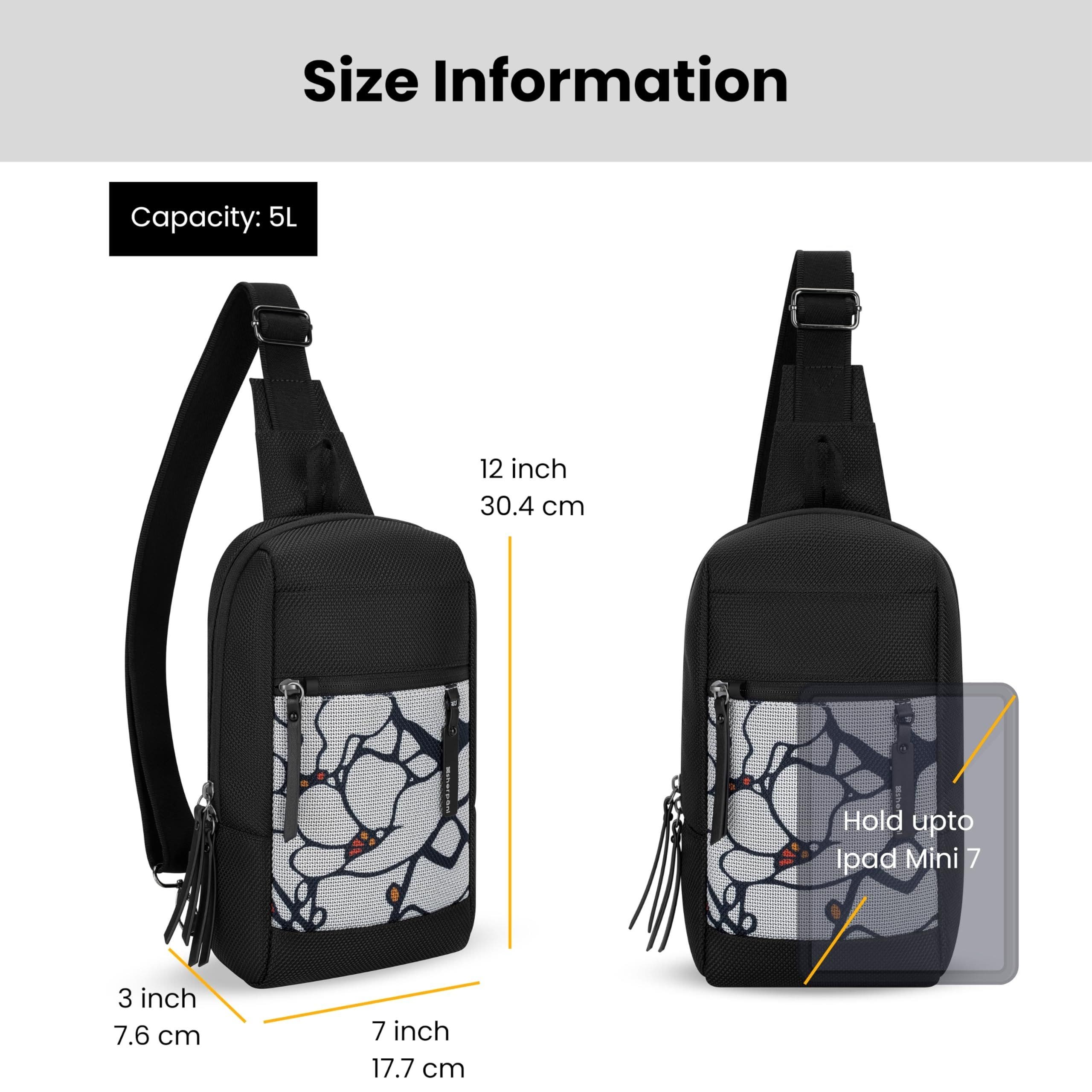 Sherpani Metro Anti Theft Travel Sling Bag Backpack, Alternate, color, Sakura