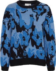 ICHI Povoke Floral Sweater
